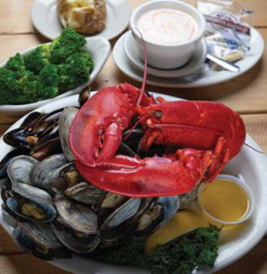 1 1/4 lb. Shore Dinner